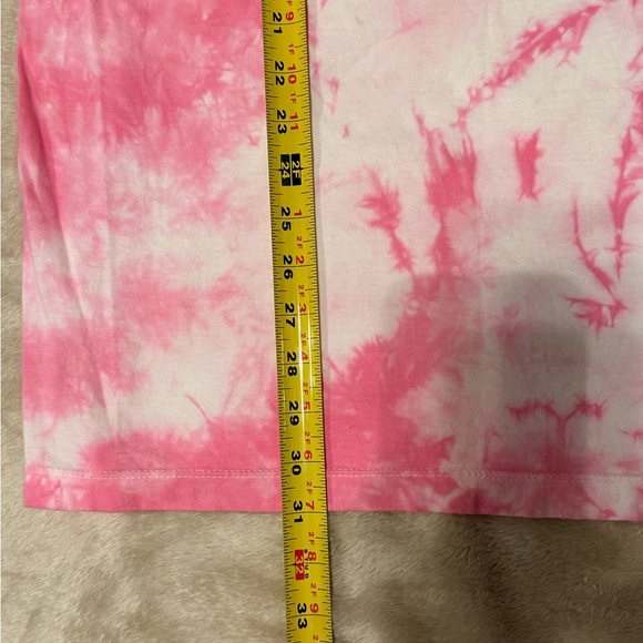 NWT Buc-ee's Pink Tie Dye Tank Top Beaver‎ Logo Size XL - Picture 6 of 7